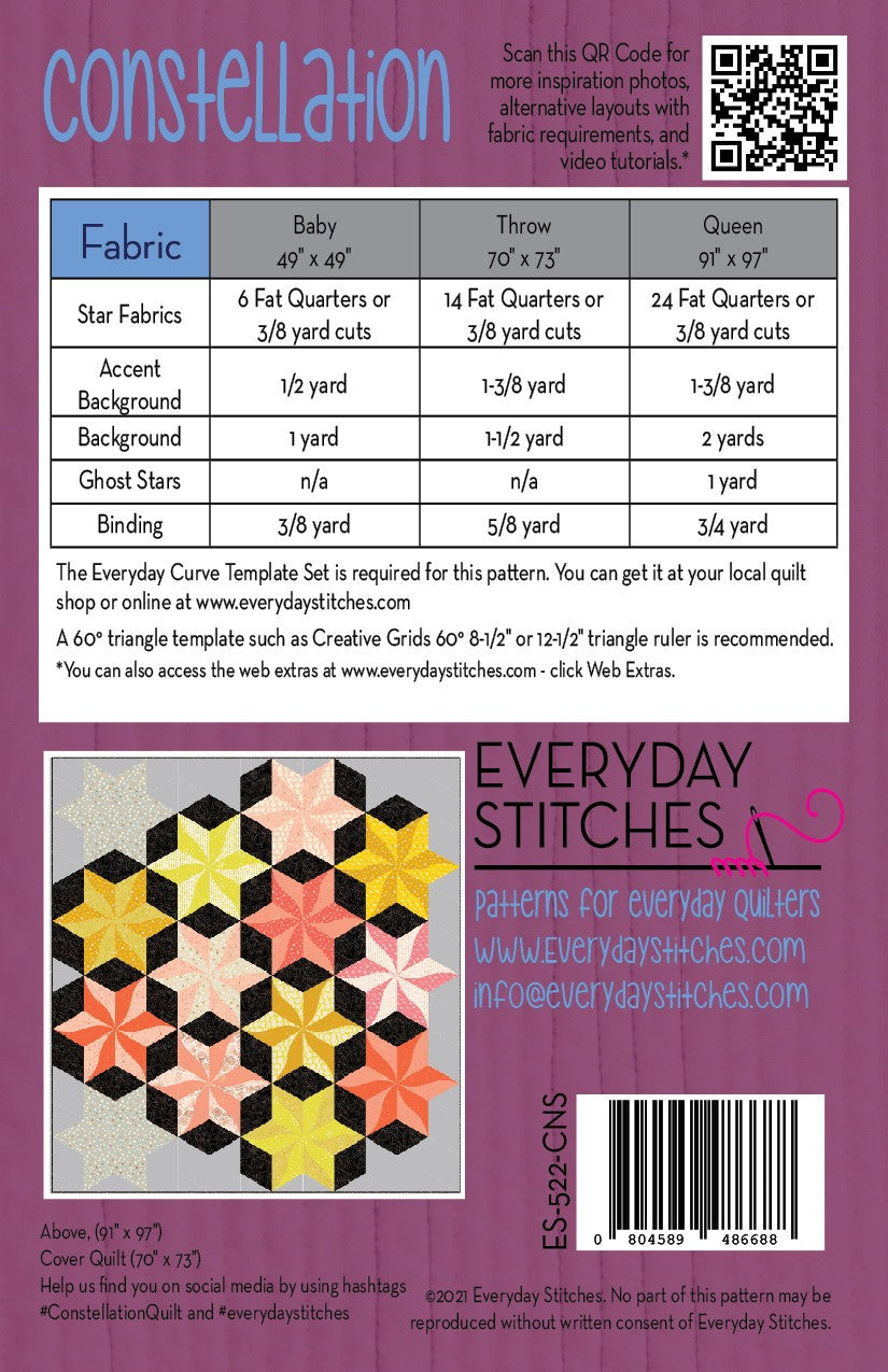 Constellation Quilt Pattern