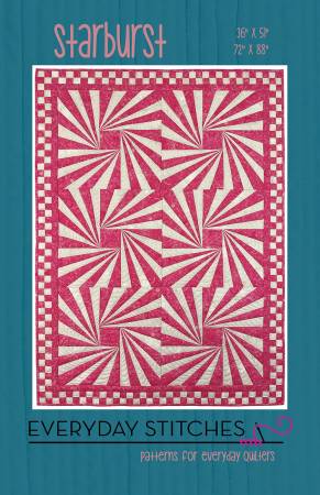 Starburst Quilt Pattern by Everyday Stitches