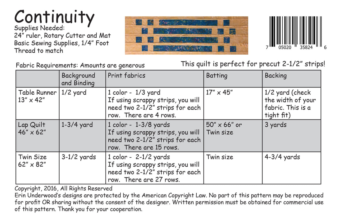 Continuity