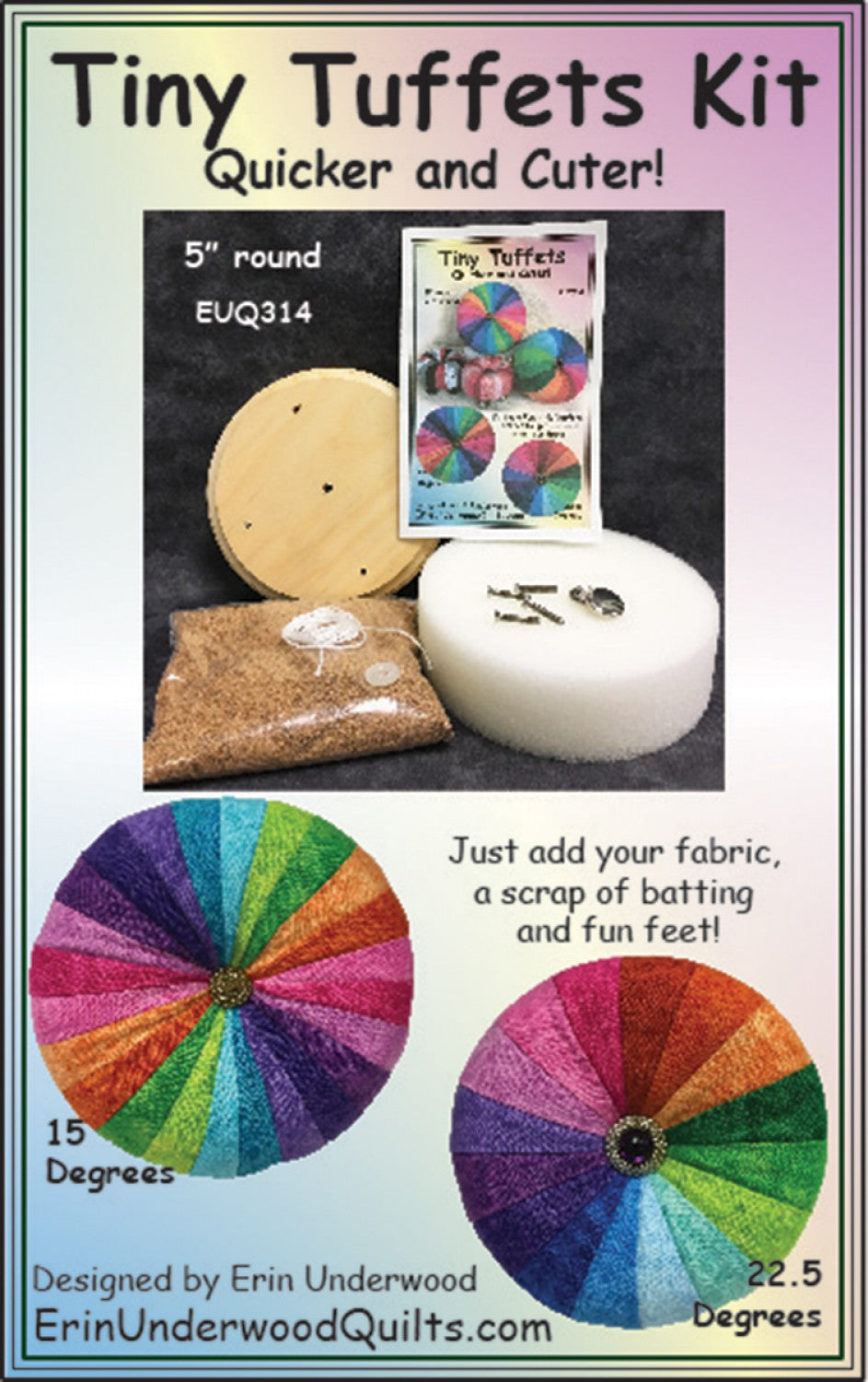 Tiny Tuffets Round 5in Kit