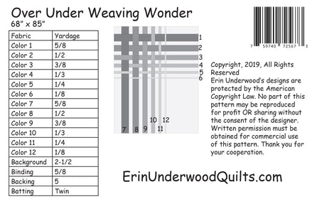 Over Under Weaving Wonder