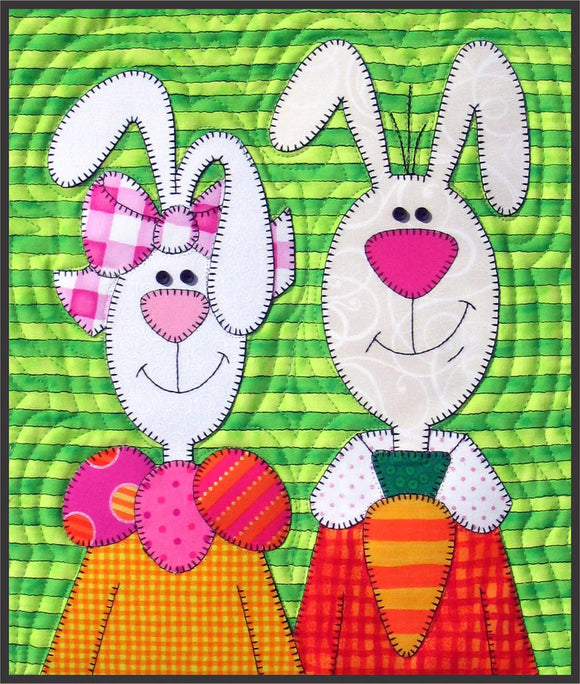 Easter Mini Wallhanging Downloadable Pattern by Amy Bradley Designs