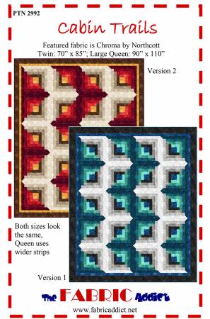 Cabin Trails Quilt Pattern by Fabric Addict