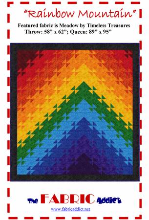 Rainbow Mountain Quilt Pattern