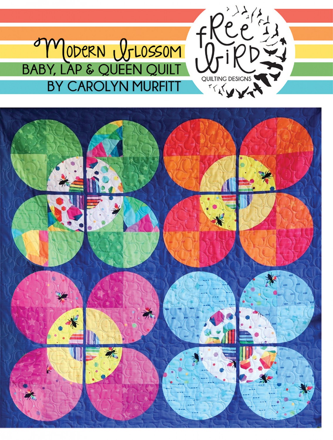 Modern Blossom Quilt Pattern