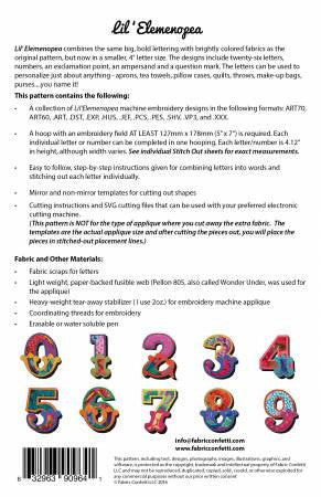 Lil' Elemenopea Pattern