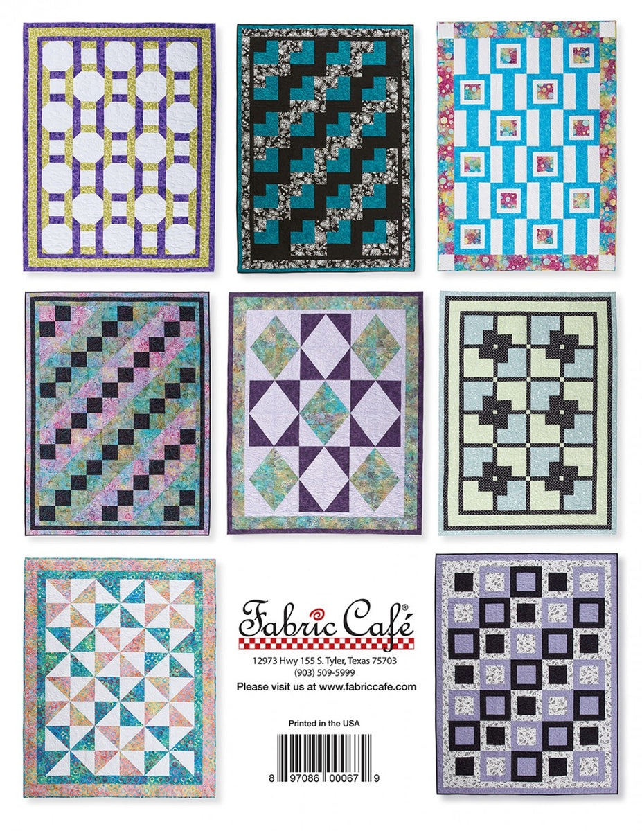 Modern Views with 3-Yard Quilts Patterns – Quilting Books Patterns
