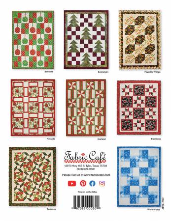 Make It Christmas with 3 Yard Quilts by Fabric Cafe