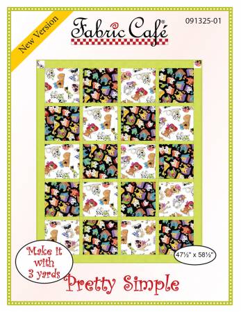 Pretty Simple Quilt Pattern by Fabric Cafe