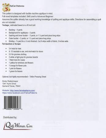 Gno Buddies Quilt Pattern