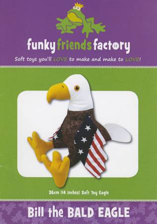 Bill The Bald Eagle Pattern by Funky Friends Factory