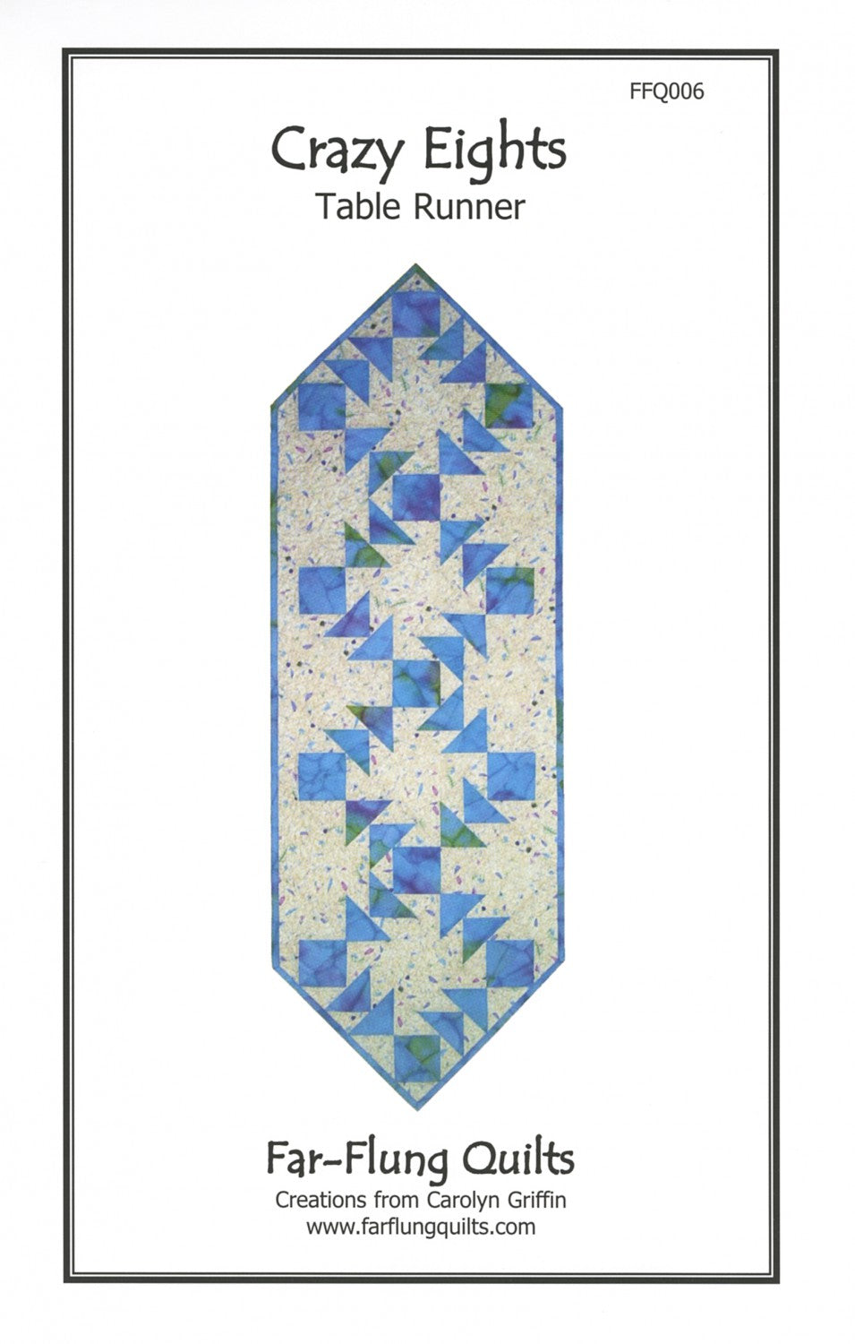 Crazy Eights Table Runner