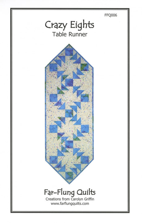 Crazy Eights Table Runner