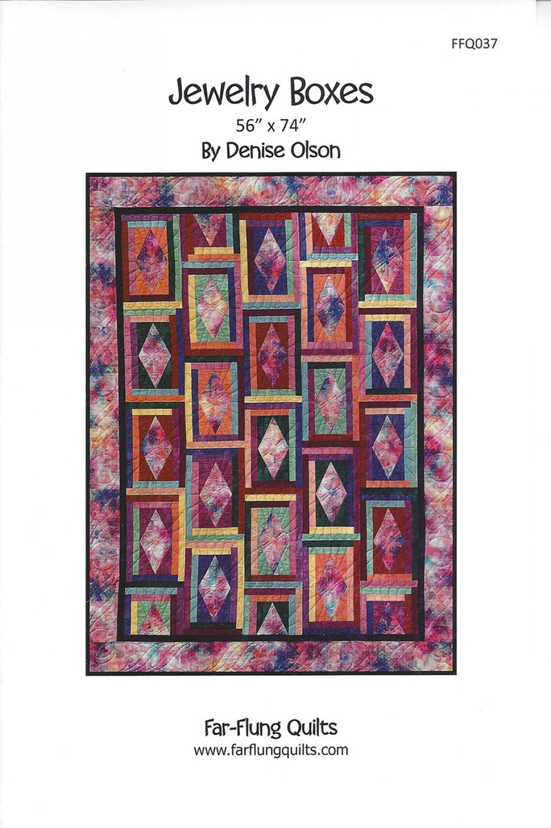 Jewelry Boxes Pattern – Quilting Books Patterns and Notions