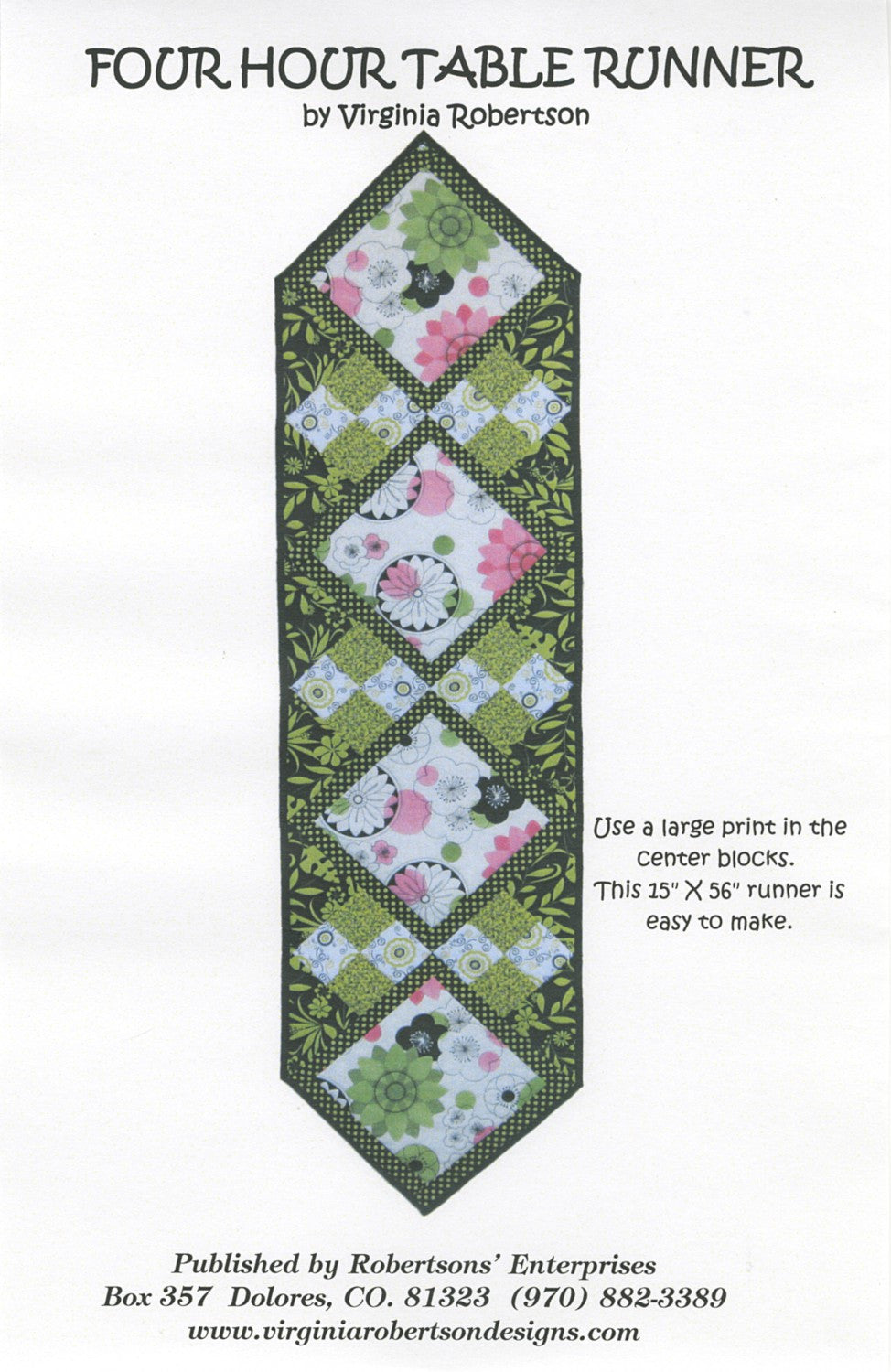 Four Hour Table Runner