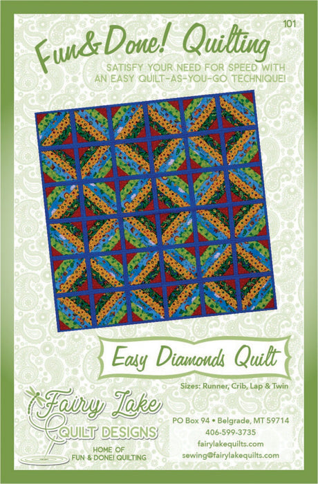 Fun & Done - Easy Diamonds Quilt
