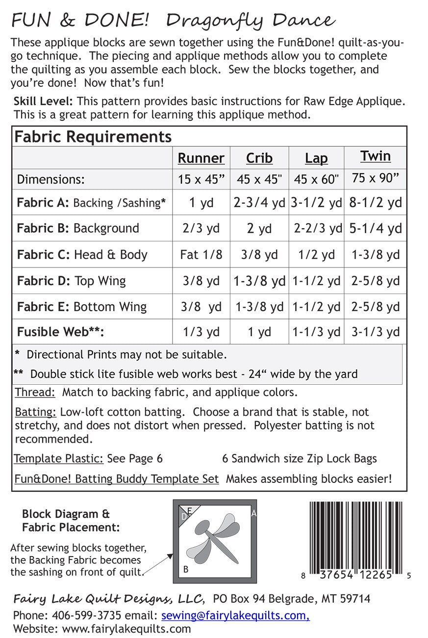 Fun & Done Dragonfly Dance
