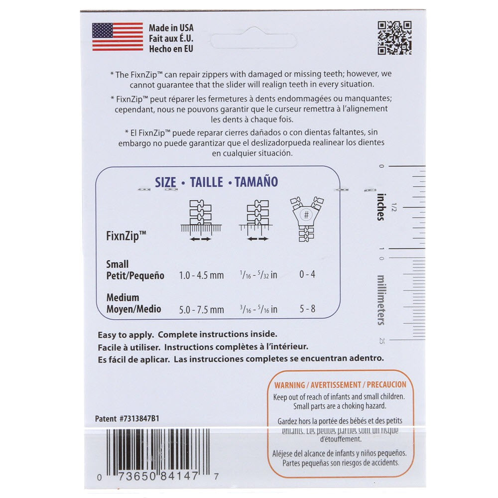 Fix N Zip Zipper Repair Medium