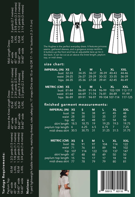 Hughes Dress Pattern