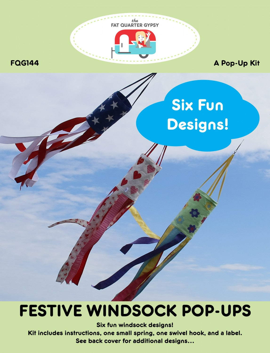 Festive Windsock Pop Ups