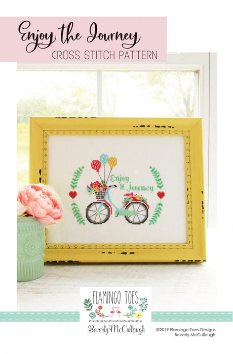 Enjoy the Journey Cross Stitch Pattern