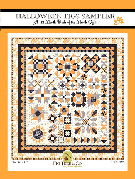 Halloween Figs Block Of The Month