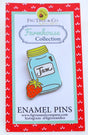 Mason Jar Enamel Pin