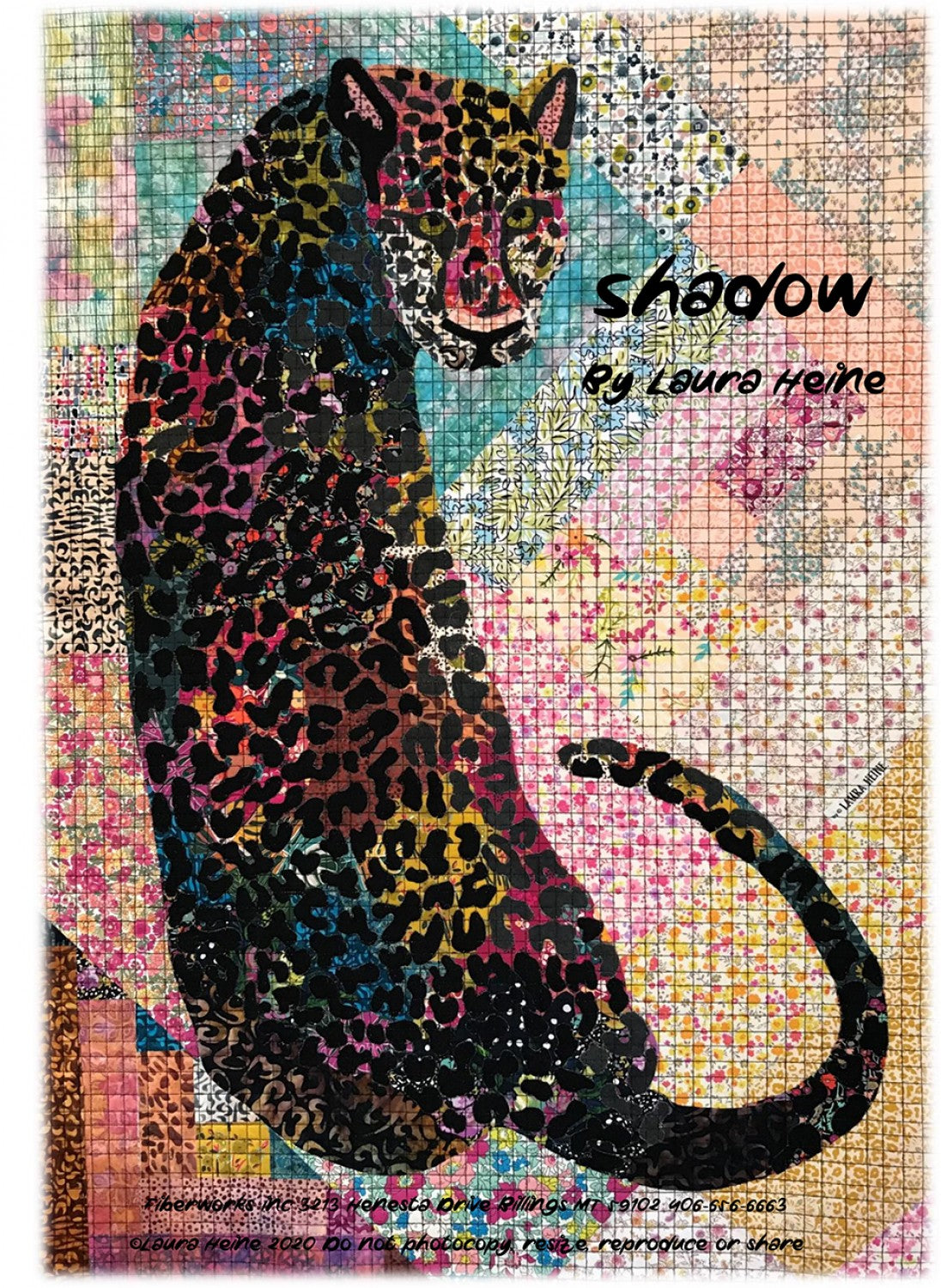 Shadow Collage Pattern by Laura Heine