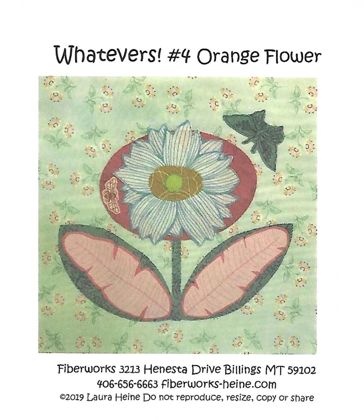 Whatevers 4 Orange Flower