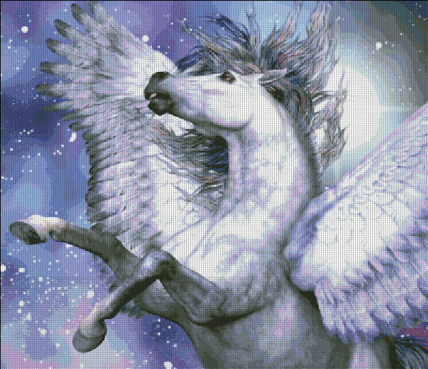 Fallen Angel Prindle Cross Stitch By Laurie Prindle