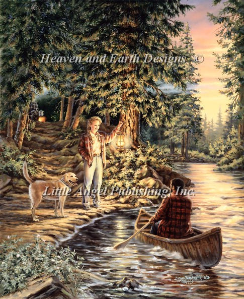 Farewell Bend Cross Stitch By Dona Gelsinger