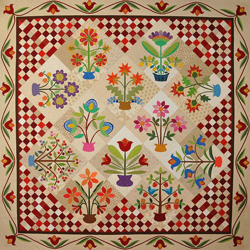 Flourishes Downloadable Pattern by Piece O Cake