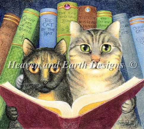 Furry Friends Cross Stitch by Randal Spangler