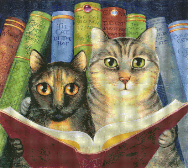 Furry Friends Cross Stitch by Randal Spangler