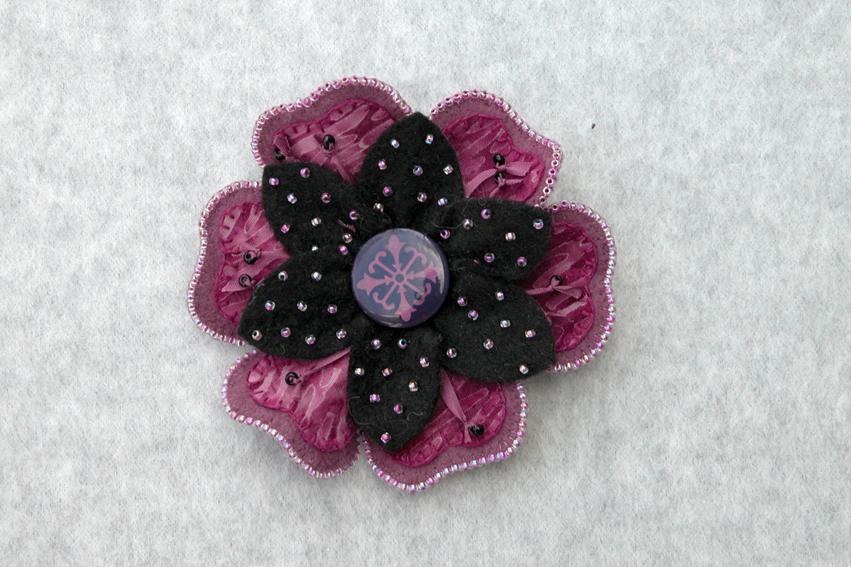 Dips 'N' Tips Flower Pins