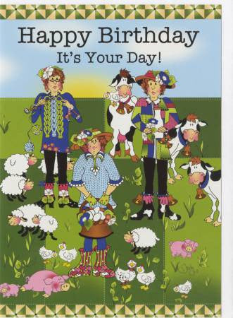 Greeting Card Happy Birthday It's Your Day
