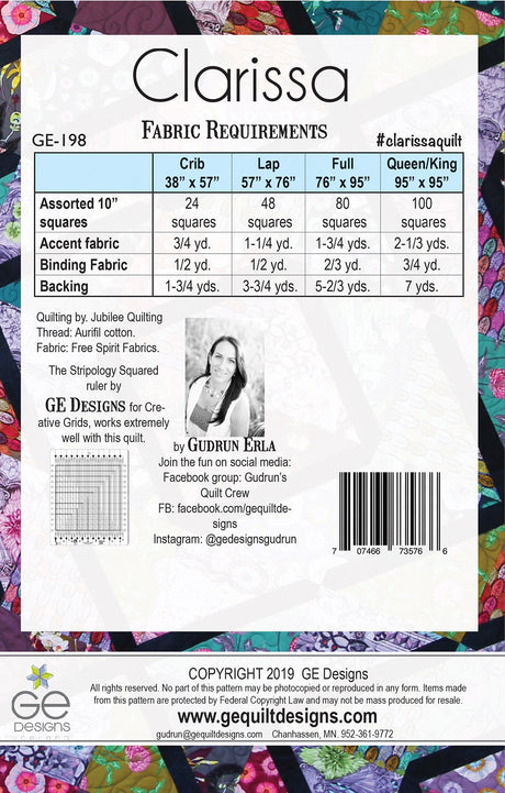 Clarissa pattern