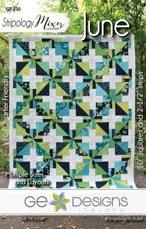 June Quilt Pattern by G. E. Designs