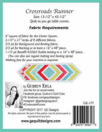 Crossroads Quilt Pattern