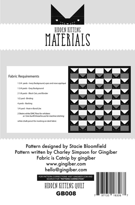 Hidden Kittens Pattern