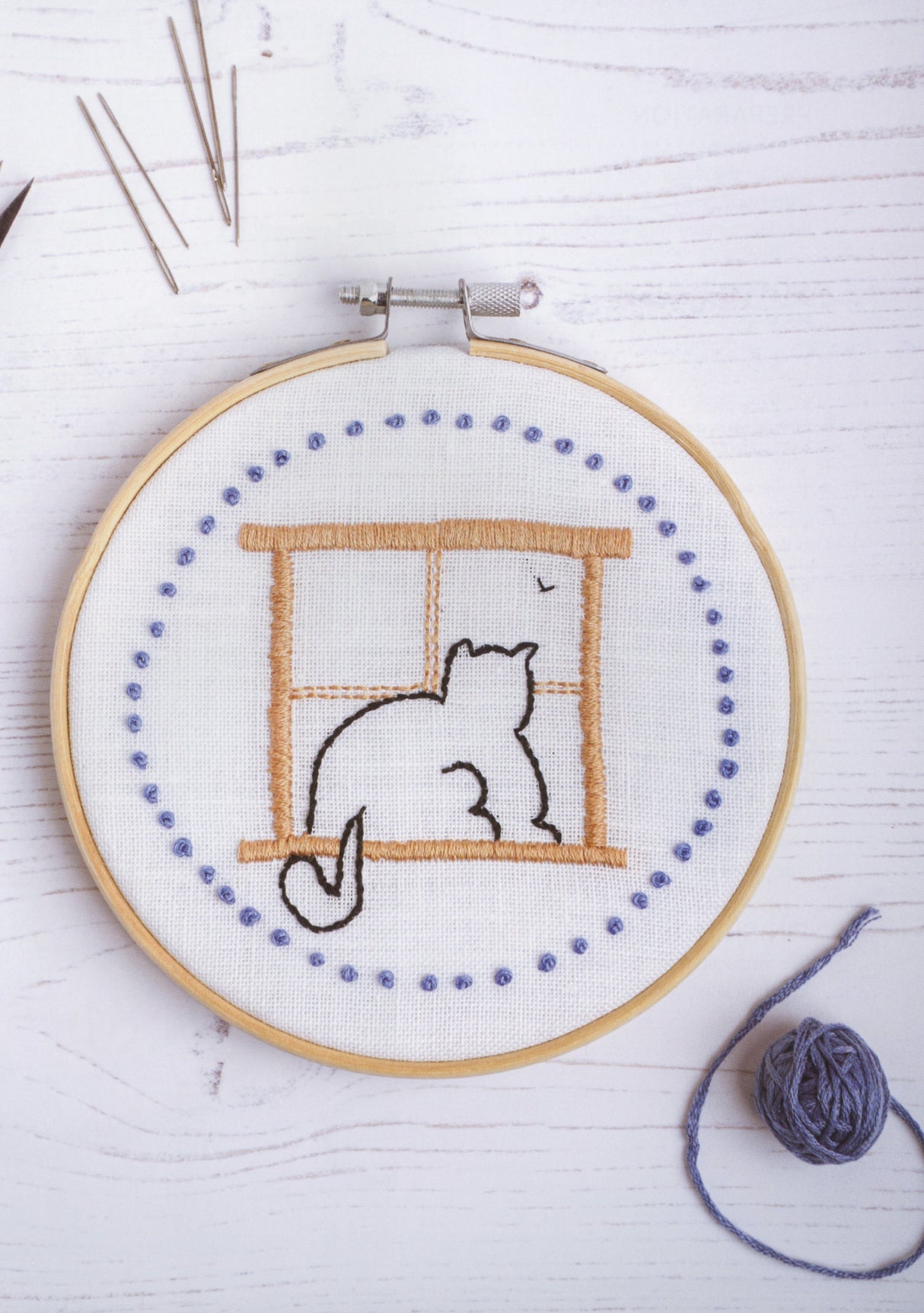 Weekend Makes: Hoop Embroidery