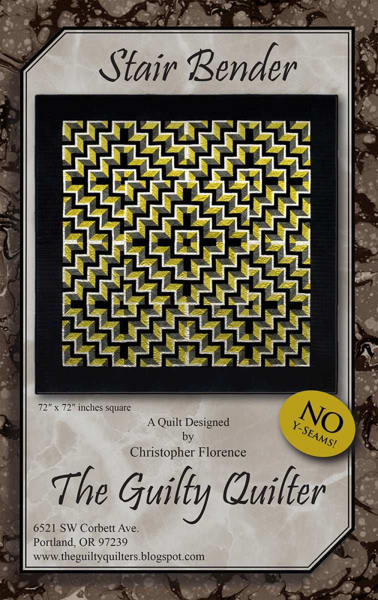 Stair Bender Quilting Patterns – Quilting Books Patterns and Notions, image size:756x1200