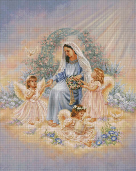 Gift of Faith Cross Stitch By Dona Gelsinger