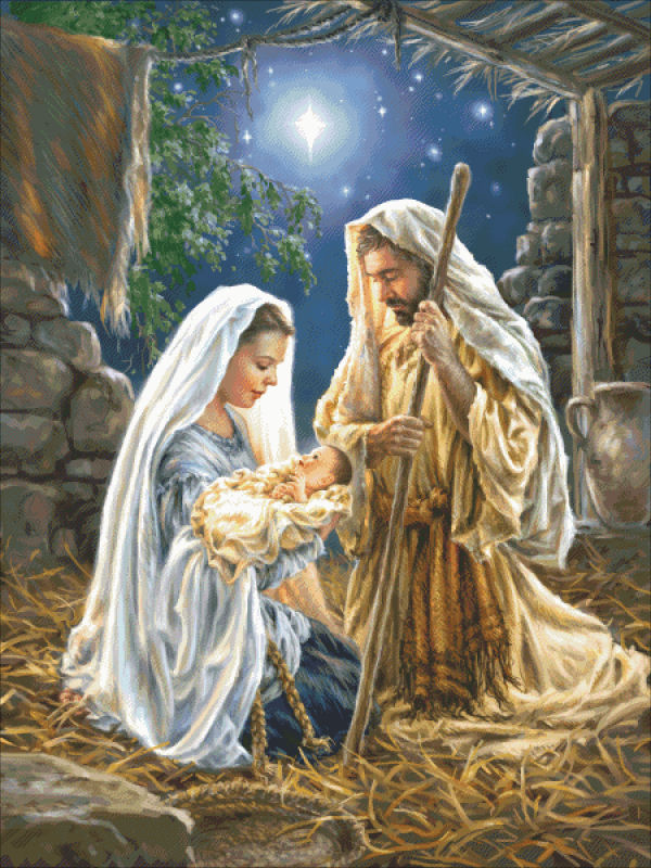 Glory to God Cross Stitch By Dona Gelsinger