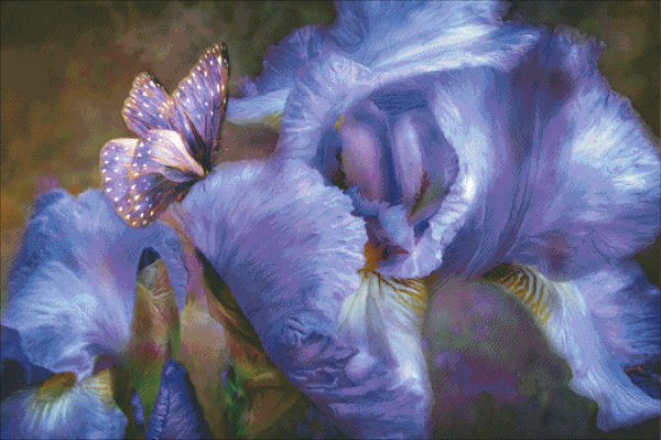 Goddess Of Mystery Cross Stitch By Carol Cavalaris