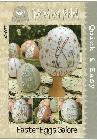 Easter Eggs Galore Pattern by Hatched and Patched