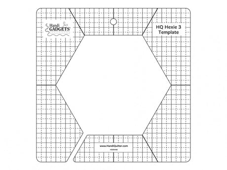 Ruler 3in Hexie