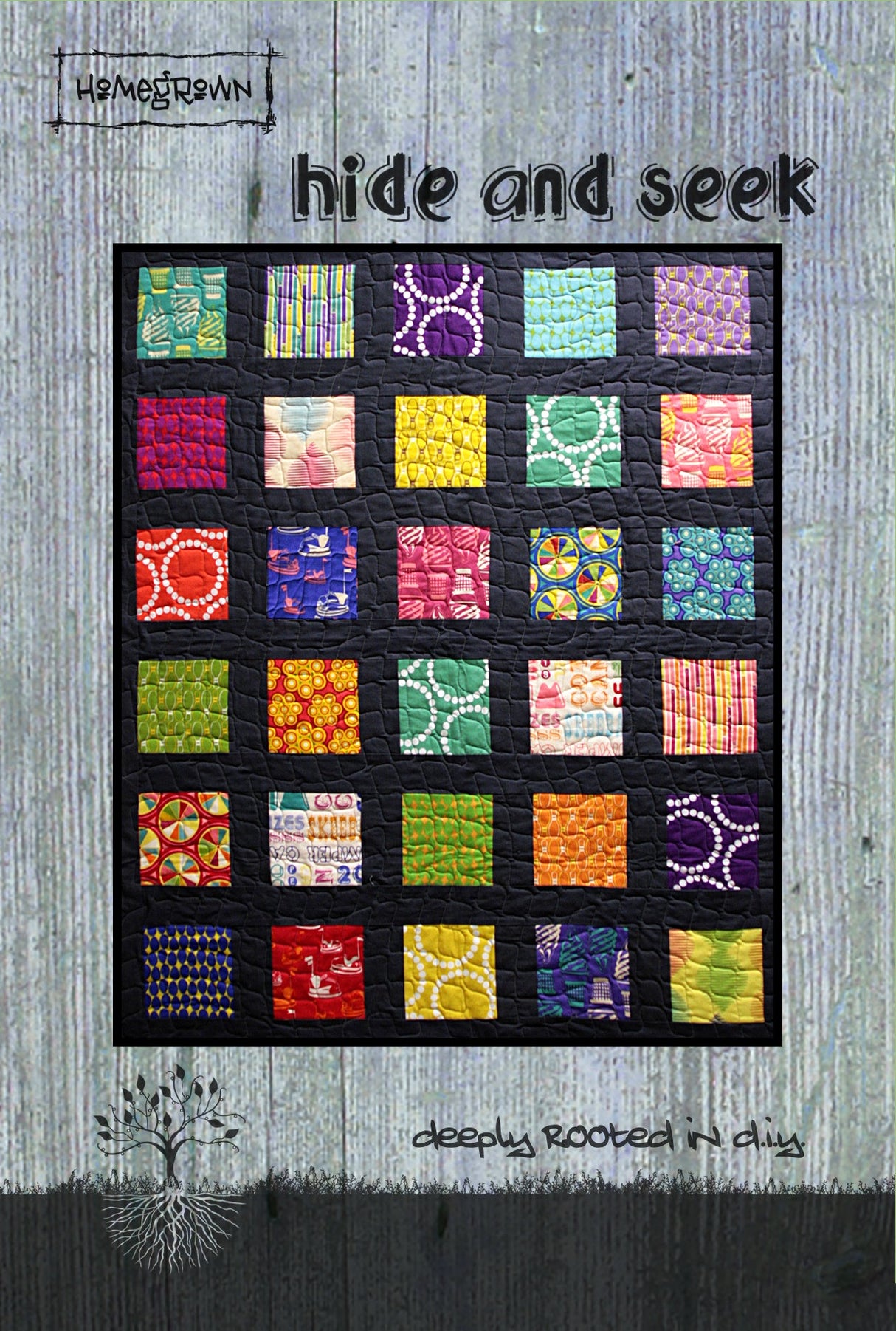 Hide and Seek Downloadable Pattern by Villa Rosa Designs