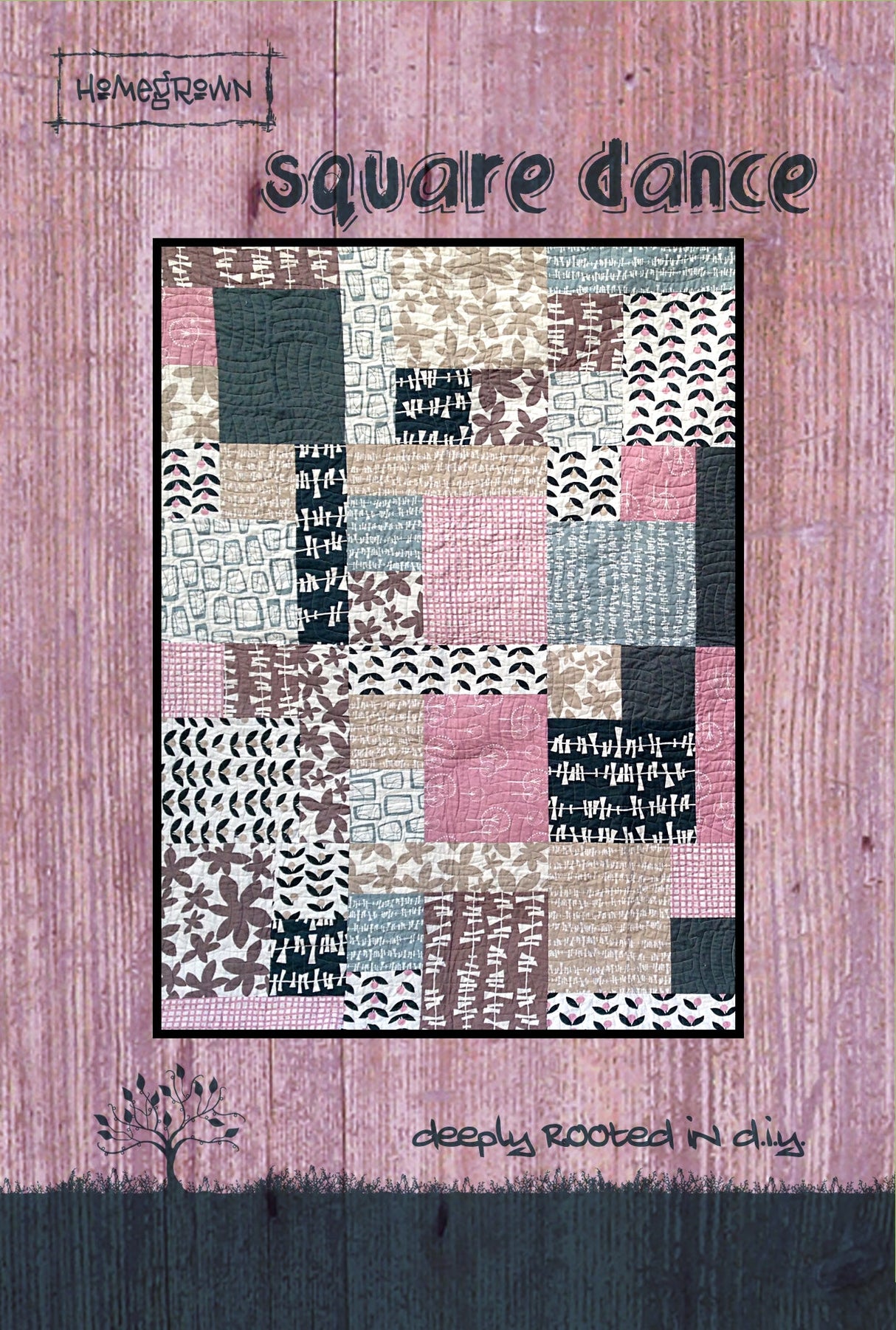 Square Dance Downloadable Pattern by Villa Rosa Designs
