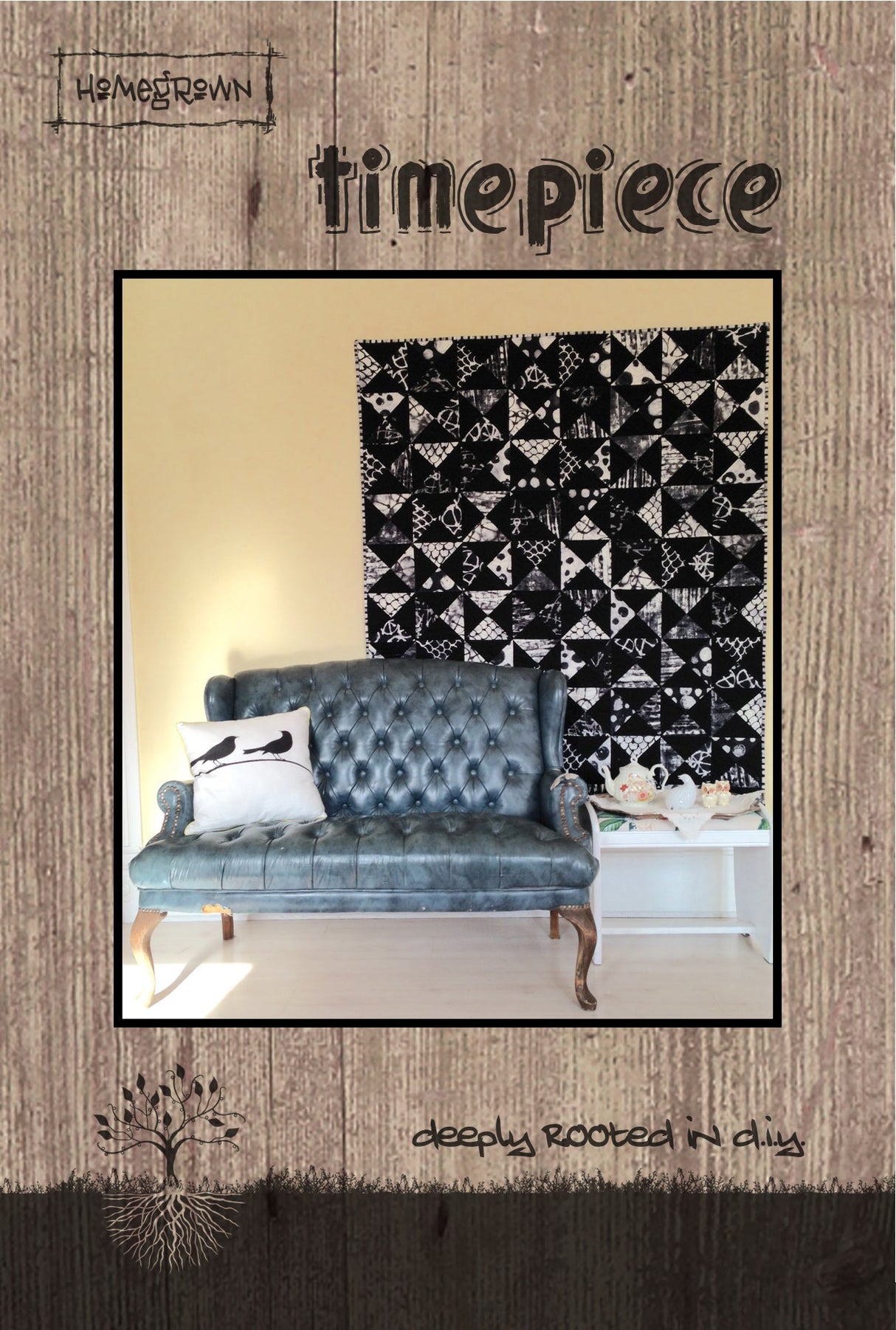 Timepiece Downloadable Pattern by Villa Rosa Designs